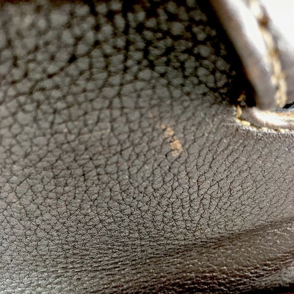 Coach Sonoma 4923 Vintage Small Petite Brown Pebbled Leather Bucket Shoulder Bag - Picture 9 of 12